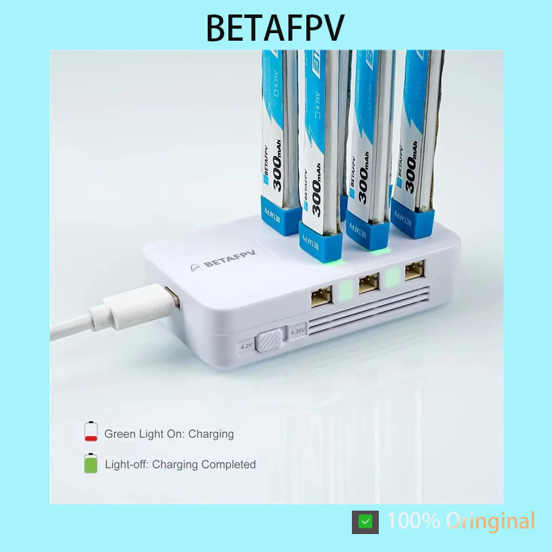 Drone Racing Charger - BETAFPV 6 포트 1S 리포 배터리