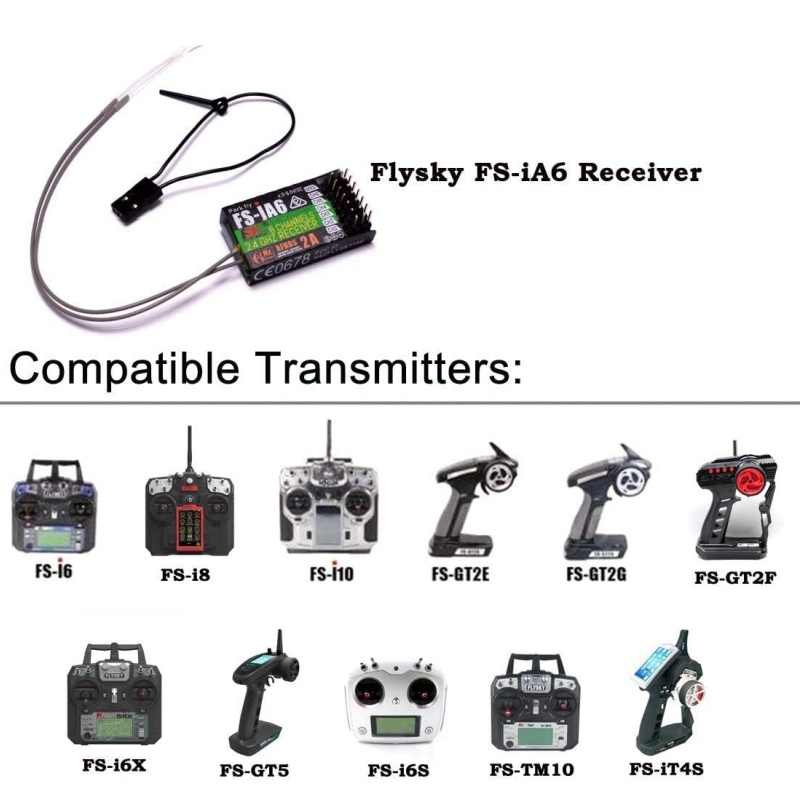 플라이스카이 FS-IA6 수신기 6채널 듀얼 안테나 i - Drone Racing Antenna 리뷰 및 가격