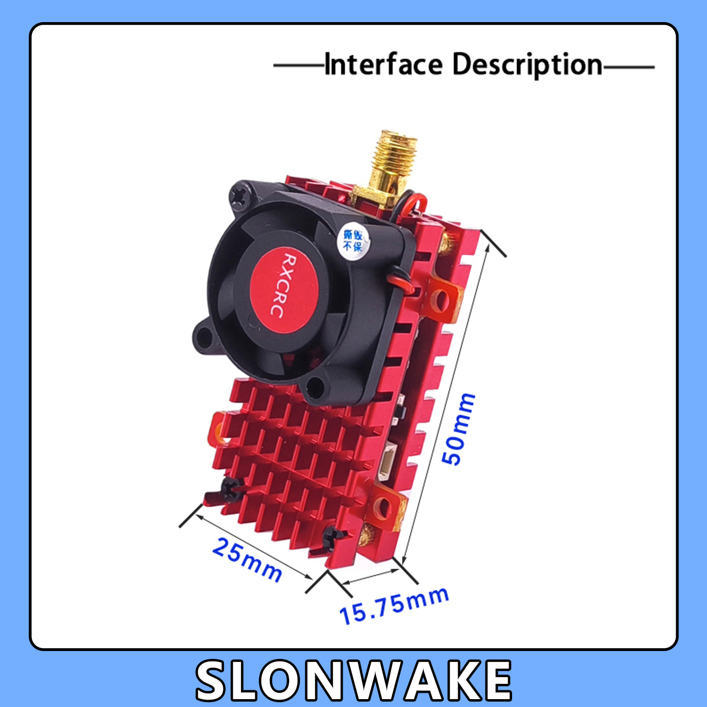 SLONWAKE 5.8G 2W VTX FPV 1800T - Drone Racing Camera 리뷰 및 가격