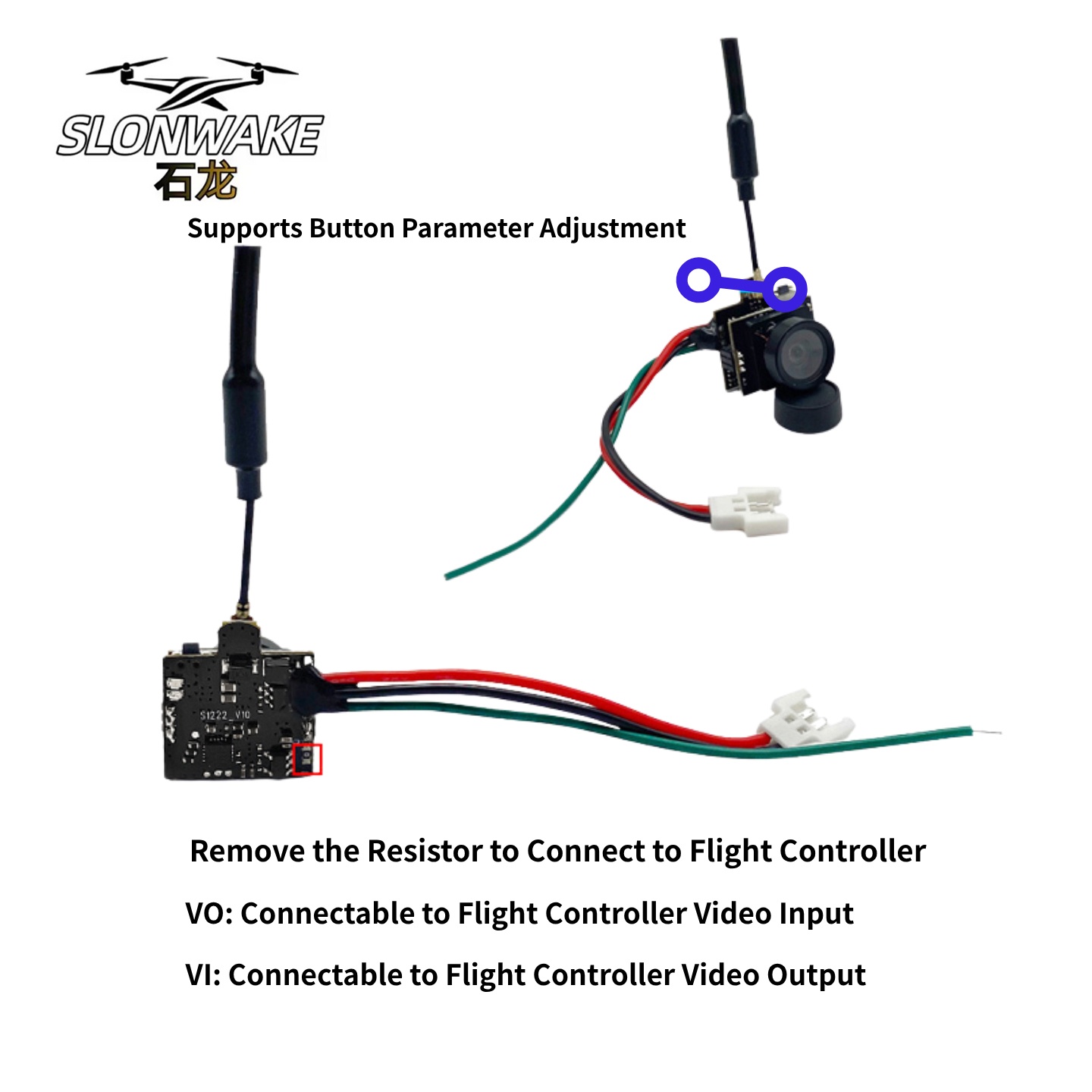 SLONWAKE 5.8G 아날로그 비디오 전송 카메라  - Drone Racing Camera 리뷰 및 가격