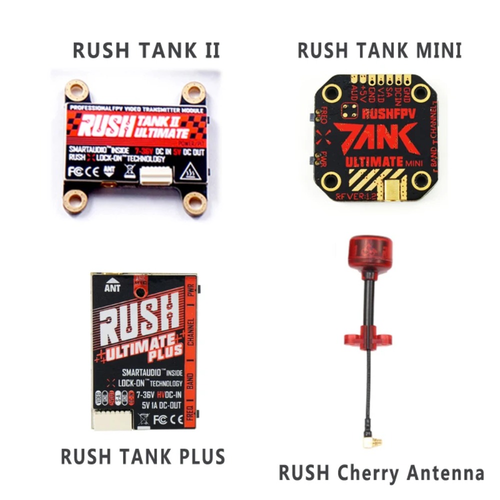 RUSH TANK Ultimate II/Mini/PLU - Drone Racing Frame 리뷰 및 가격