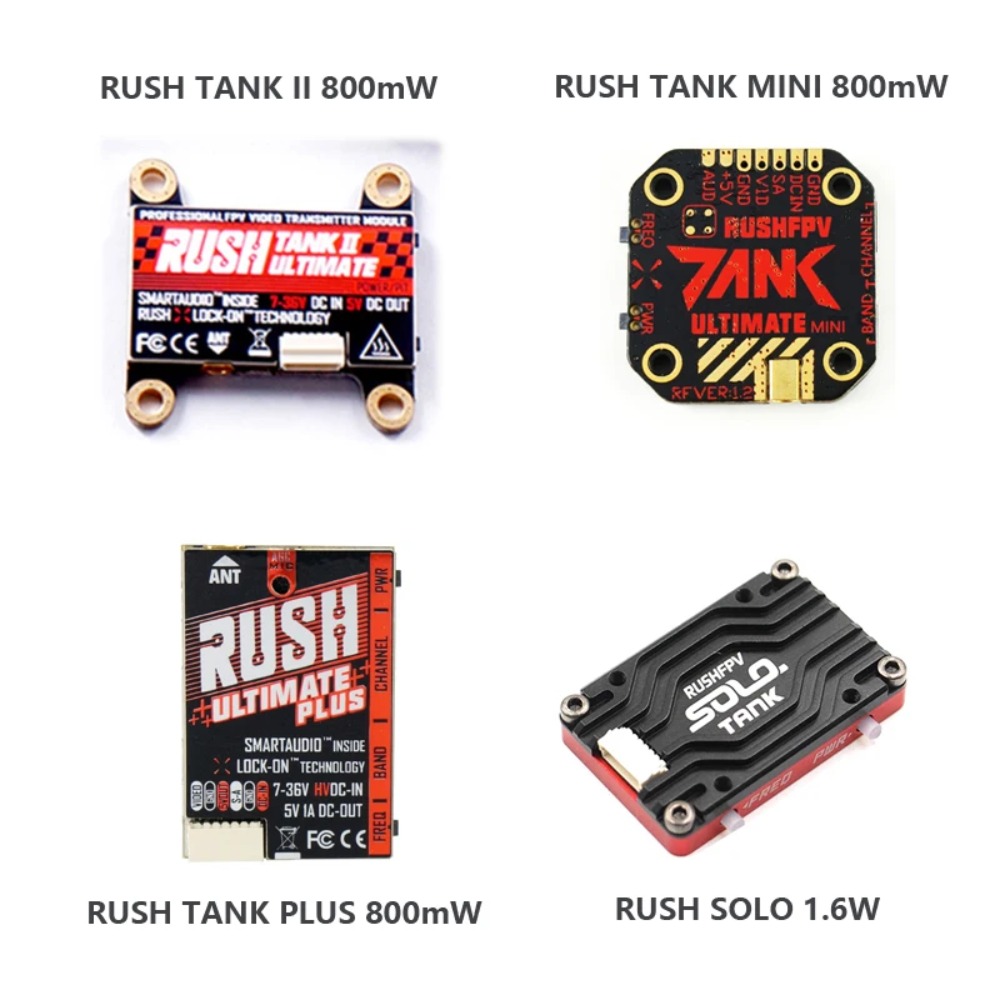 RUSH TANK Ultimate II/Mini/PLU - Drone Racing Frame 리뷰 및 가격
