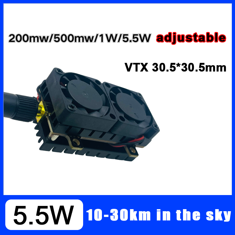 장거리 5.8GHz 5.5W 비디오 송신기 VTX 48 - Drone Racing Transmitter 리뷰 및 가격