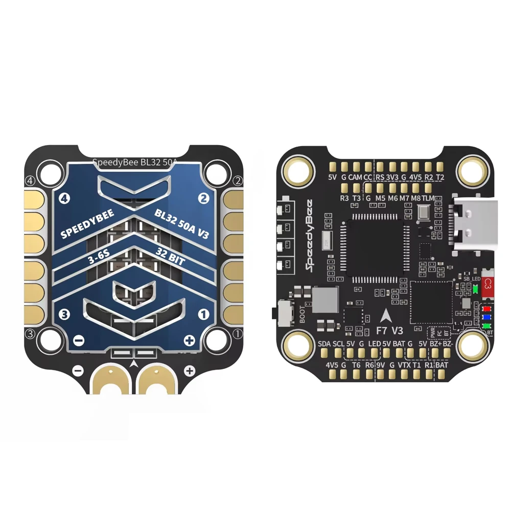 30.5x30.5mm SpeedyBee F7 V3 비행 - Drone Racing Flight Controller 리뷰 및 가격