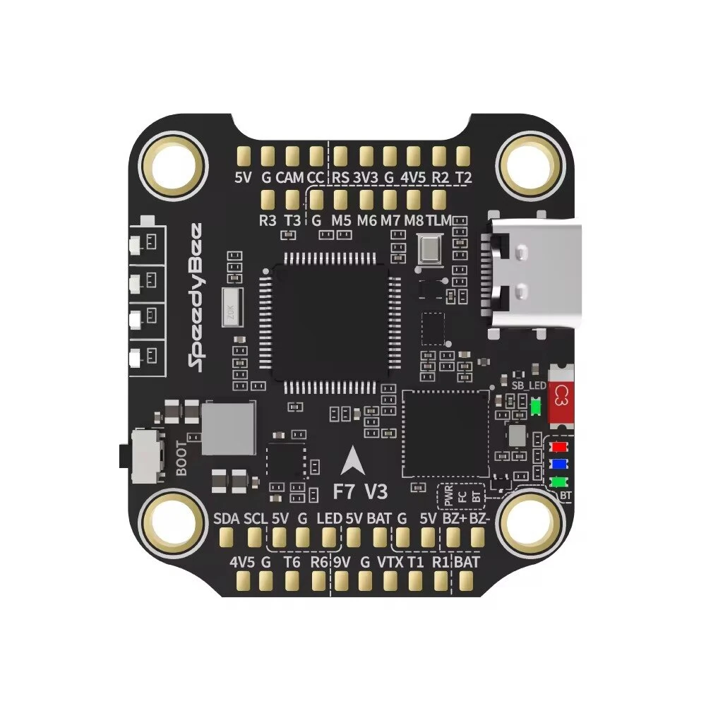 30.5x30.5mm SpeedyBee F7 V3 비행 - Drone Racing Flight Controller 리뷰 및 가격